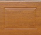 Panneaux portes de garage sectionnelles Chêne doré - Casetat - Woodgrain