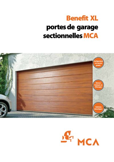 Brochure portes de garage MCA BeneFit XL